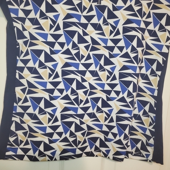 TAIL Women’s Mock Neck Quarter Zip Golf/Athletic Polo Top Blue Size Small - Picture 3 of 7